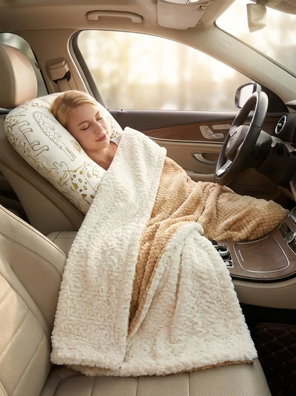 Cozy Companion Car Rest Pillow