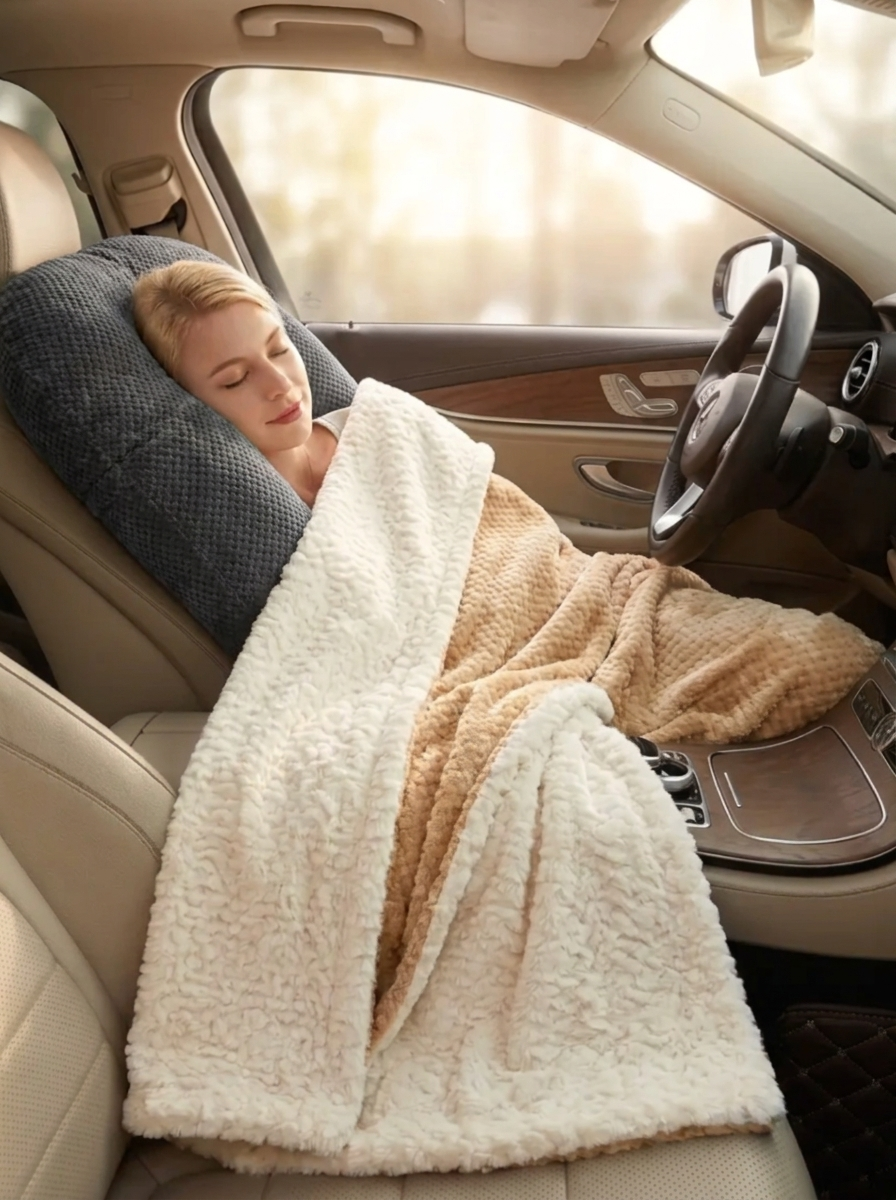 Cozy Companion Car Rest Pillow