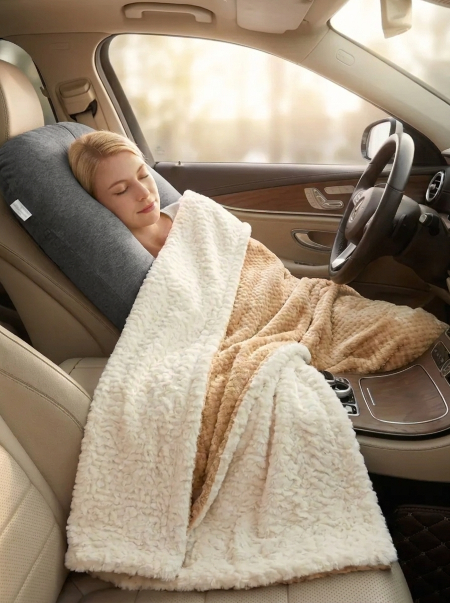 Cozy Companion Car Rest Pillow